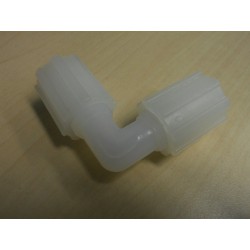 ELBOW, 3/8OD TUBE X 3/8OD TUBE, PFA WITH PVDF NUTS