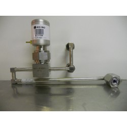 WELDMENT, MANIFOLD,SINGLE VALVE, 2 LINE