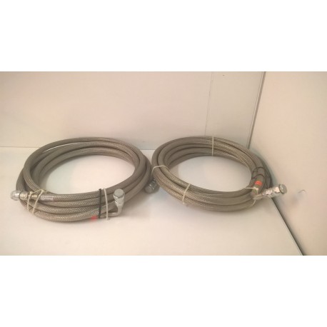CRYO LINE PRESSURIZED STAINLESS STEEL BRAID HOSE Supply and Return Line 30 ft