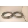 CRYO LINE PRESSURIZED STAINLESS STEEL BRAID HOSE Supply and Return Line 30 ft
