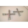SET OF 2 Cryo Helium Cross fitting