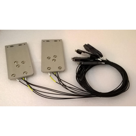 SET OF 5  Digital Fiber Sensor and Transmissive Fiber unit