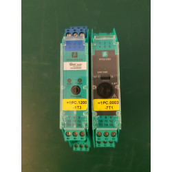 SET OF K-Sytem KFD2-UT2-Ext1 Universal Temperature Converter and  power feed module