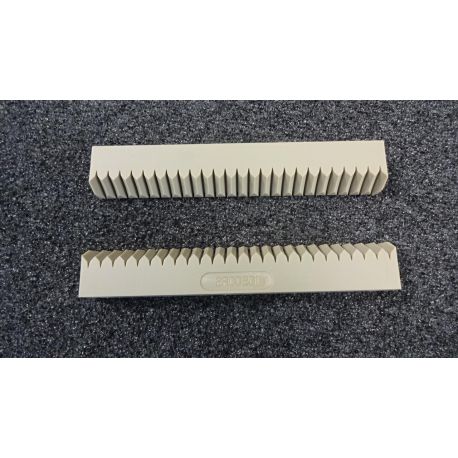 SET OF 2 PUSHER COMB 100mm 25 SLOTS