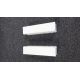 SET OF 2 ARM COMB 125MM UNSTICKED WHITE