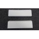 SET OF 2 HEAD COMB 125mm Unsticked white