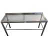 Perforated cleanroom bench 115cm x 40cm x 60cm