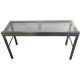Perforated cleanroom bench 115cm x 40cm x 60cm