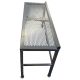 Perforated cleanroom bench 110cm x 40cm x 60cm