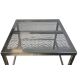 Perforated cleanroom table 75cm x 75xm x 90cm