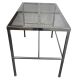 Perforated cleanroom table 120cm x 75xcm x 90cm