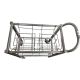 Single Sided, Wafer Box Cart 63cm x 36cm x 81cm without side railing