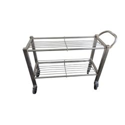 Single Sided, Wafer Box Cart 98cm x 39cm x 74cm without side railing