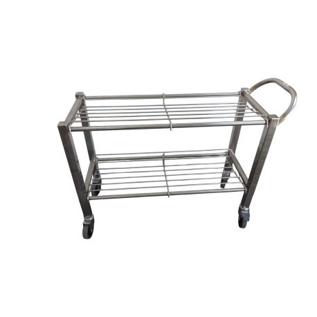 Single Sided, Wafer Box Cart 98cm x 39cm x 74cm without side railing