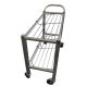 Single Sided, Wafer Box Cart 98cm x 39cm x 74cm without side railing