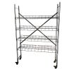 Shelf 8 inch wafer storage with Casters 123cmx31cmx189cm