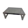 Perforated cleanroom Step Stool 50cm x 40cm x 20cm