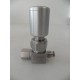 PNEUMATIC INLINE VALVE NUPRO SS-BNV51-VCR4C